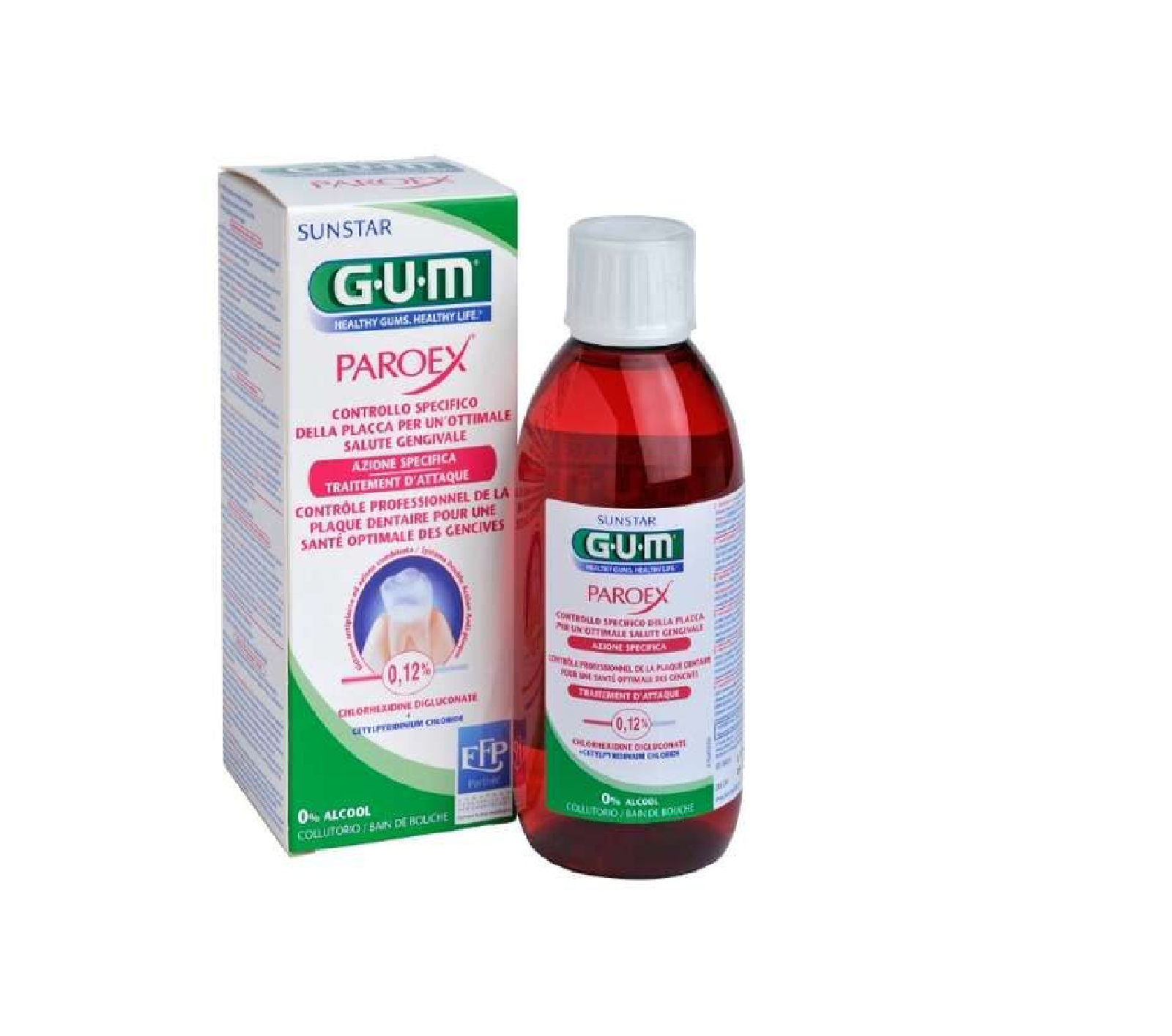 GUM Paroex Вода за уста 0.12% 300 мл. - Image 1
