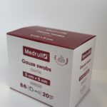 Medrull Стерилни марли 5 cm x 5 cm - 20 броя