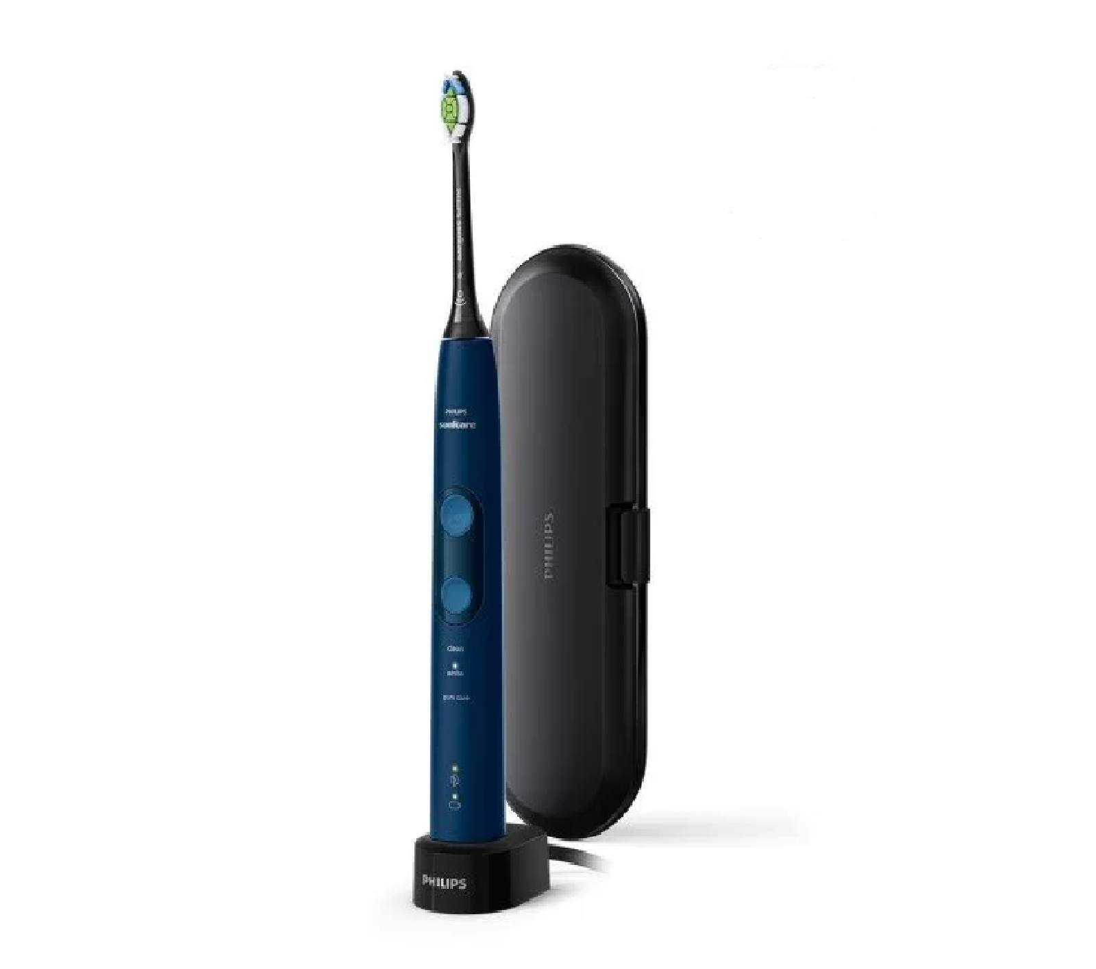 Philips Sonicare Звукочестотна четка за зъби ProtectiveClean 5100, тъмносиня HX6851/53 - Image 1