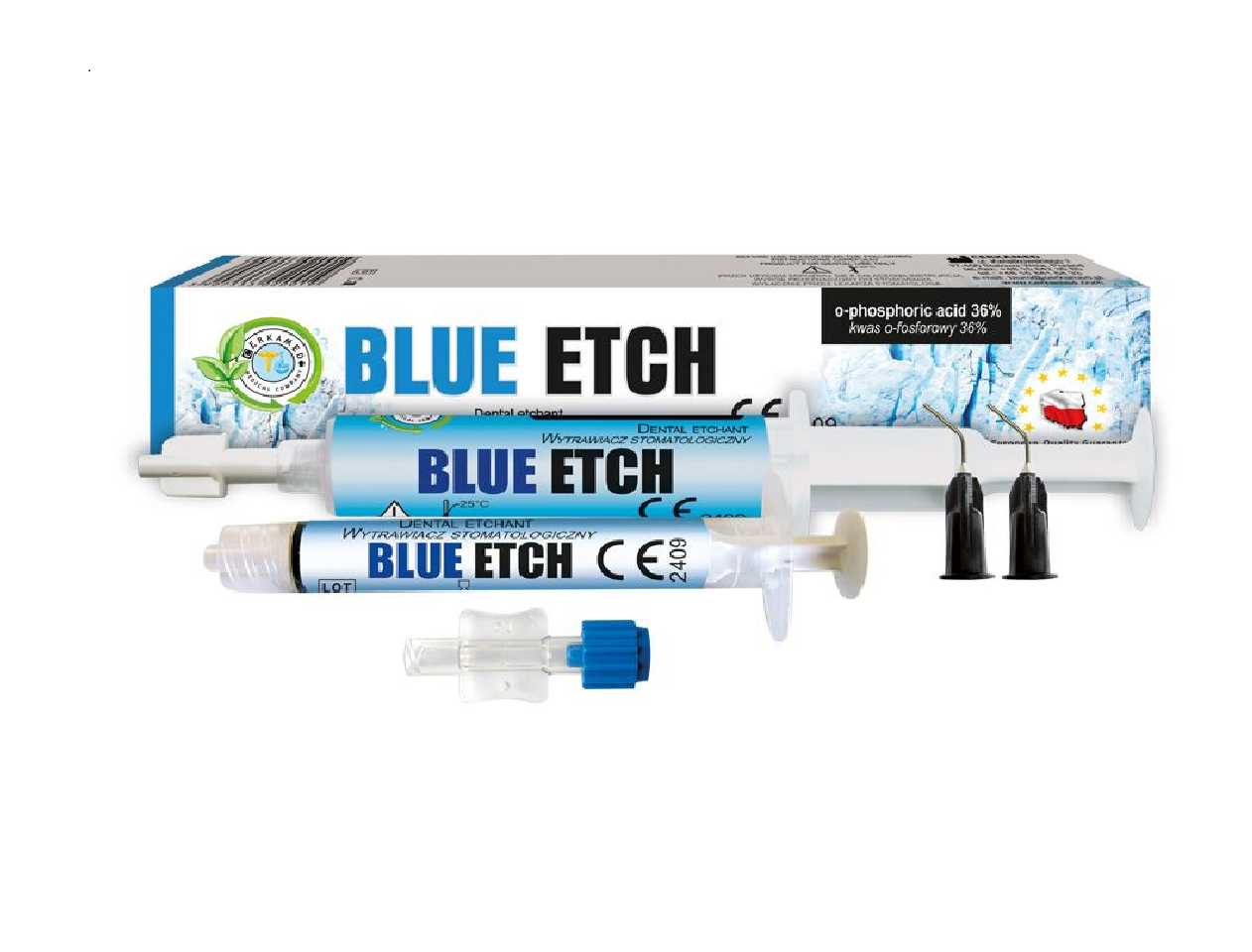 Ецващ гел BLUE ETCH - шприц 10 мл. - Image 1