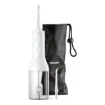 Зъбен душ Philips Sonicare Cordless Power Flosser 3000 HX3826/31, с 2 накрайника и калъф за съхранение