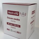 Medrull Стерилни марли 10 см. х 10 см. - 20 броя