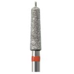 Diamond Bur Round end Taper with guide pin F998 - Диамантен борер конус с водещ щифт фин 016