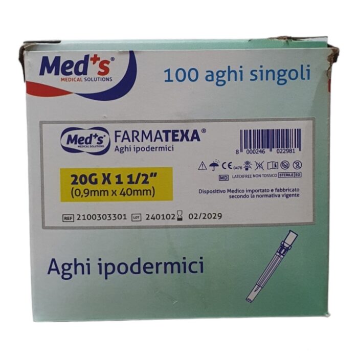 Injection needle 20G 1 12 yellow x 100 1 37816 904.jpg 1512x1512 1