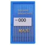 Square Broaches Endodontic Needles - Милерови игли 12 бр.